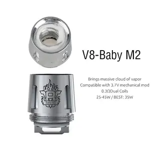 SMOK SMOK V8 BABY  REPLACMENT COIL M2 0.15 OHM single