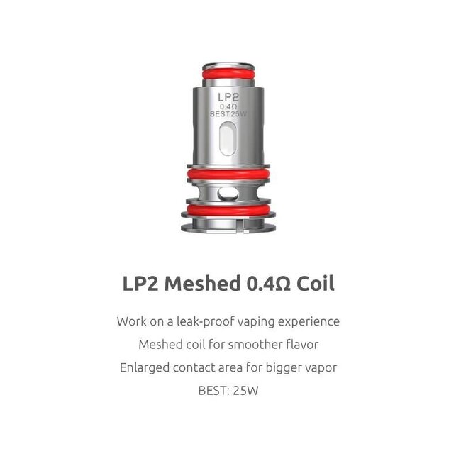 SMOK SMOK LP2 REPLACMENT COILS MESHED 0.4 OHM SINGLE