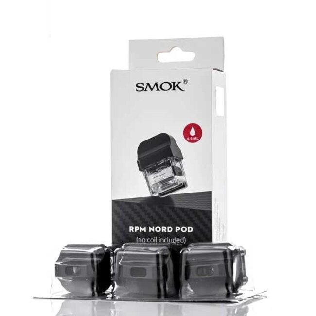 SMOK SMOK RPM40 POD NORD POD NO COIL INCLUDED (3PCS)
