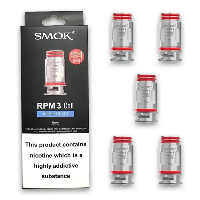 SMOK SMOK RPM 3 REPLACEMENT COIL(5 PCS)