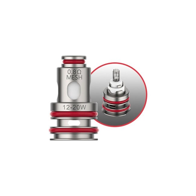 VAPORESSO VAPORESSO GTX 0.6 OHM REPLACEMENT MESH COIL TRIPLE SILICON 20-30W single