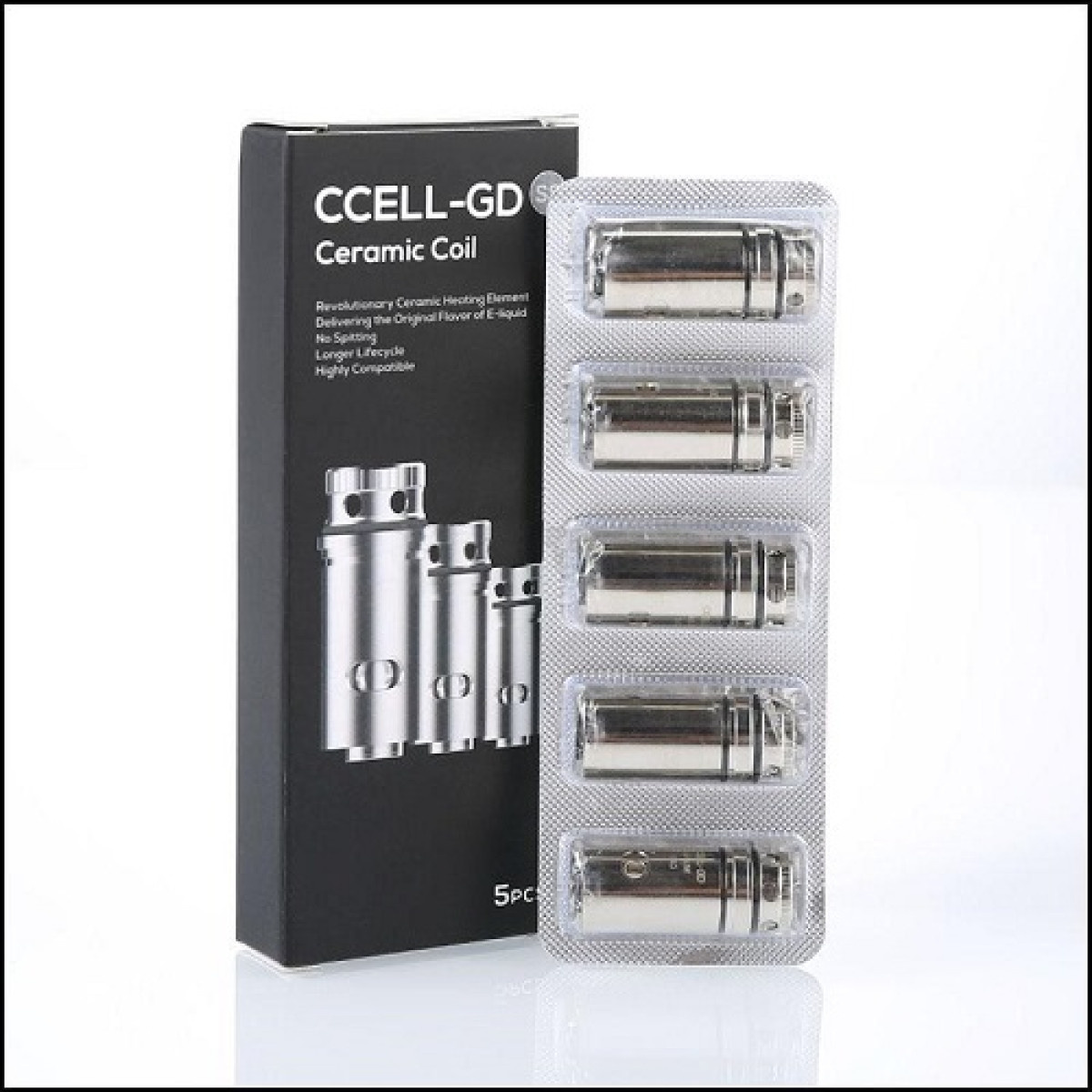 VAPORESSO CCELL-GD CERAMIC REPLACEMENT COIL 0.6 OHM(20-40W) single 11