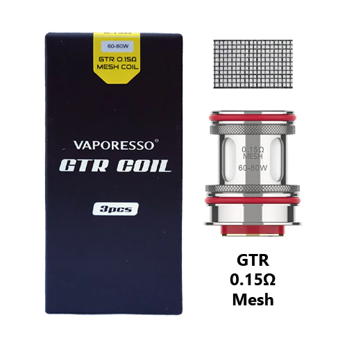 VAPORESSO GTR 0.15 OHM REPLACEMENT COIL (3 PACK) 11