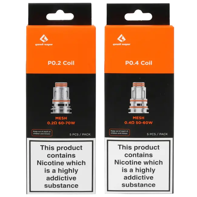 GEEKVAPE GEEK VAPE P REPLACEMENT COIL (5 PACK)