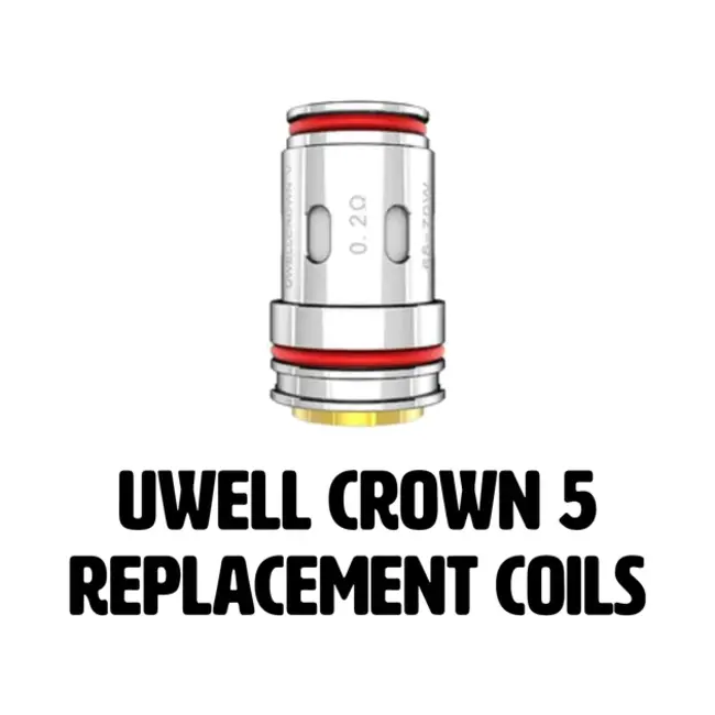 UWELL UWELL CROWN 5 REPLACEMENT COIL(4 PCS)