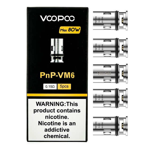 VOOPOO VOOPOO PNP REPLACEMENT COIL(5 PCS )