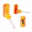 EXOTIC 5'' CORN COB  HAND GLASS PIPE