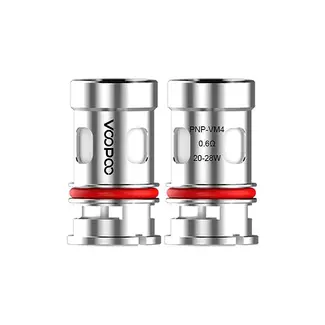 VOOPOO VOOPOO PNP REPLACEMENT COIL(5 OF PACK ) VM4-0.6OHM(20-28W) single