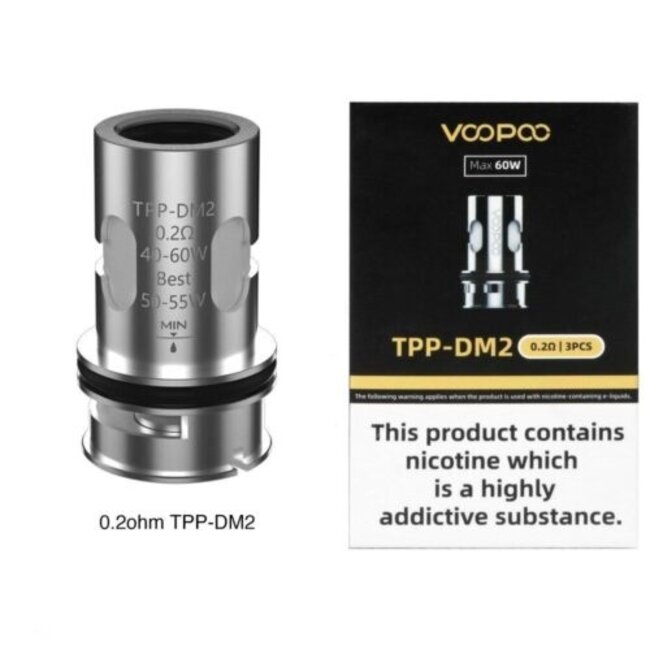 VOOPOO VOOPOO TPP MESH REPLACEMENT COIL(3 PCS)