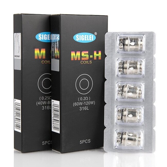 SIGELEI SIGELEI MS REPLACEMENT COIL(5 PACK)