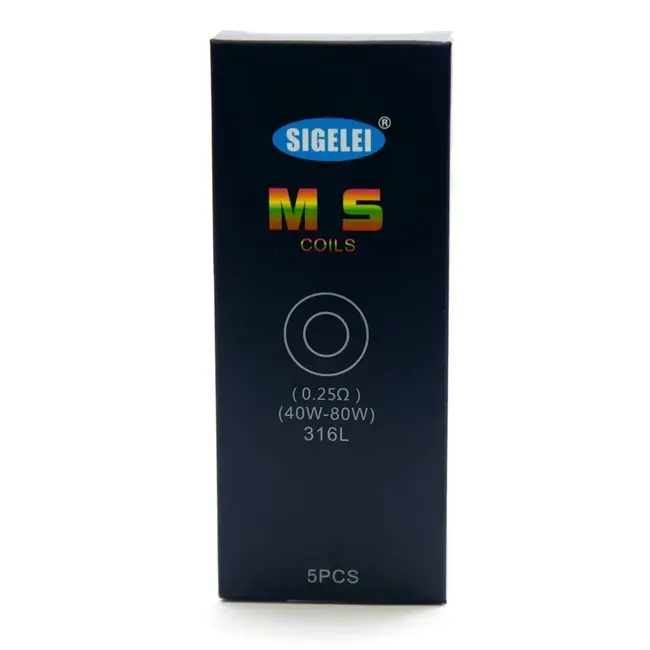 SIGELEI SIGELEI MS REPLACEMENT COIL(5 PCS)