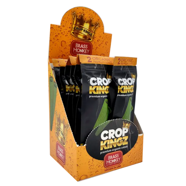 CROP KINGZ CROP KINGZ PREMIUM ORGANIC CONES  1-1/4 (4 PACK)
