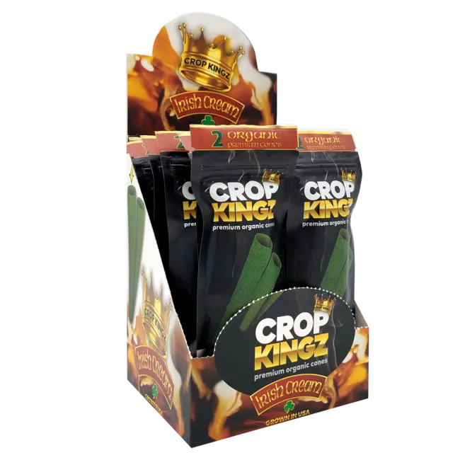 CROP KINGZ CROP KINGZ PREMIUM ORGANIC CONES  1-1/4 (4 PACK)