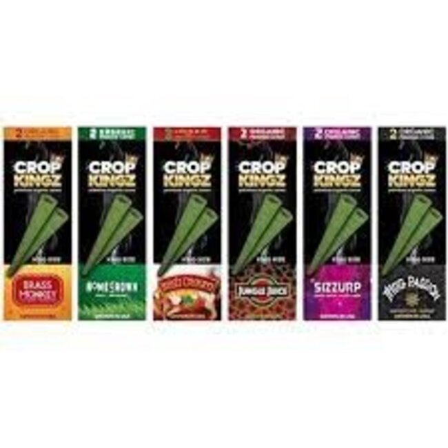 CROP KINGZ CROP KINGZ PREMIUM ORGANIC CONES  1-1/4 (4 PACK)