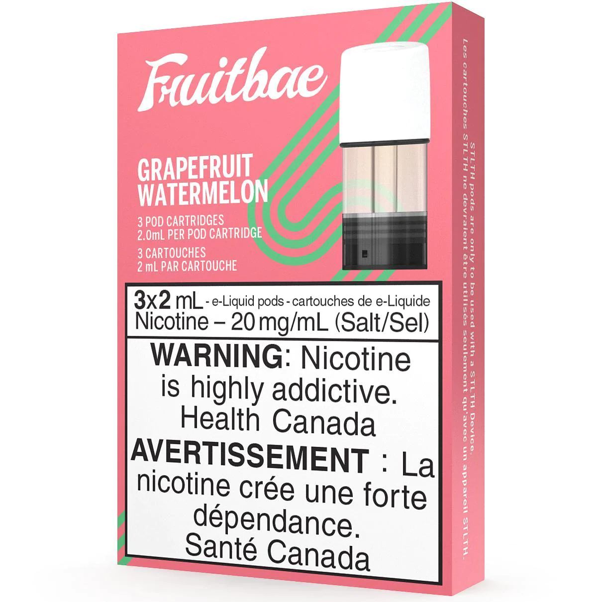 COMPATIBLE STLTH FRUITBAE POD 2