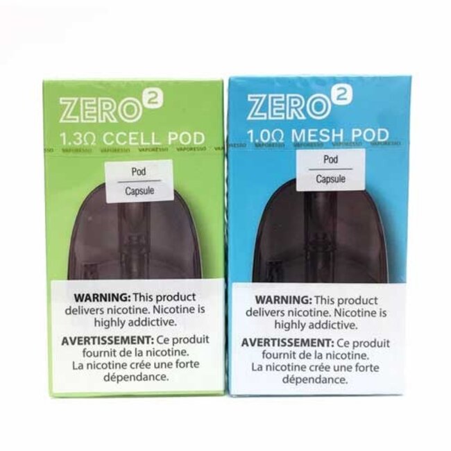 VAPORESSO VAPORESSO ZERO 2  REPLACEMENT POD(2 PCS)