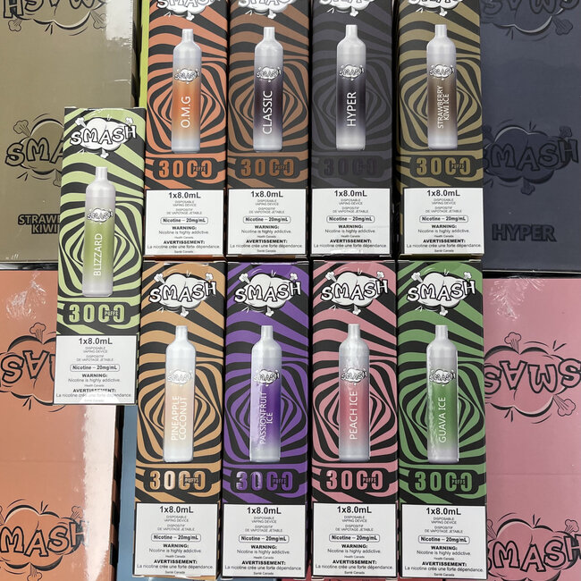 SMASH SMASH DISPOSABLE 3000 PUFFS