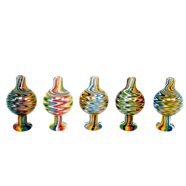 ZIG ZAG BUBBLE CARB CAP 45MM-CB36