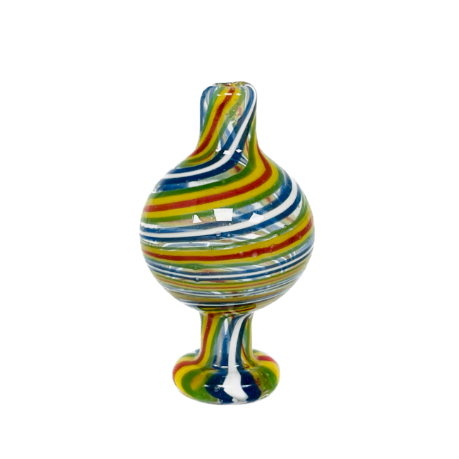 SPIRAL GLASS BUBBLE CAP