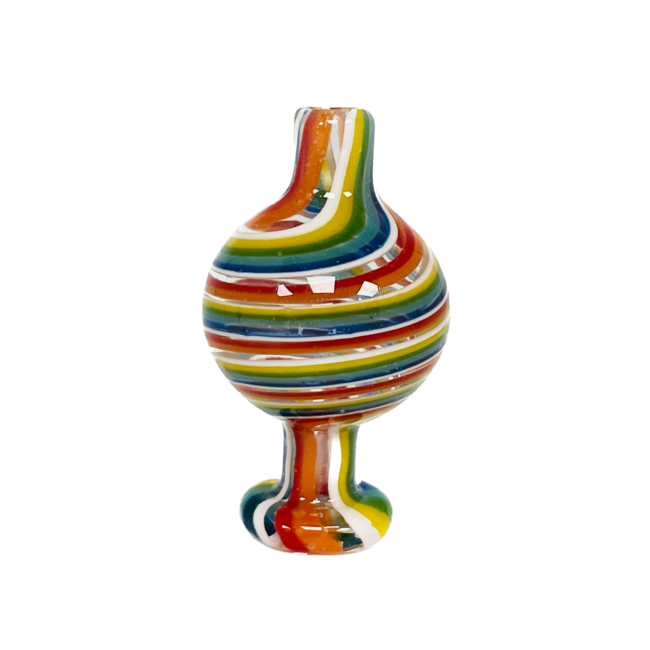 SPIRAL GLASS BUBBLE CAP