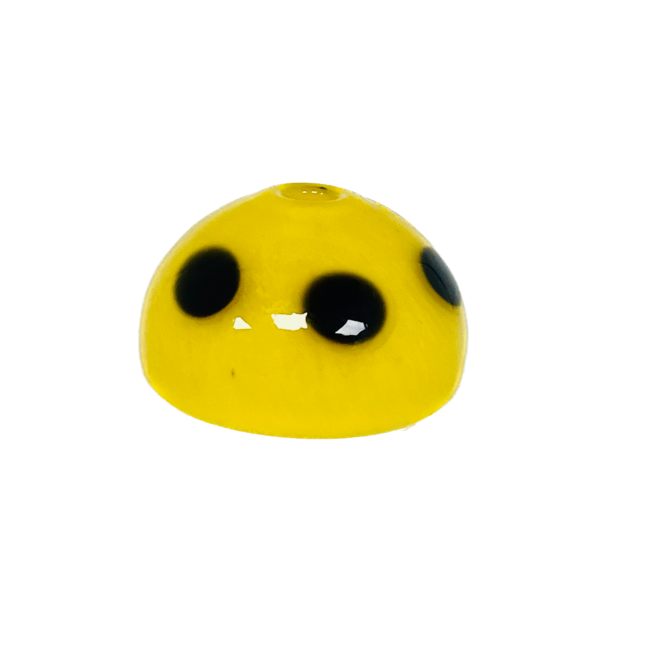 CRYSTAL GLASS MUSHROOM CARB CAP CB-43 23MM