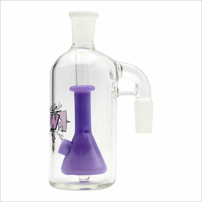 KAPOW 14MM  BEAKER PERC 90DEGREE ASH CATCHER CE119