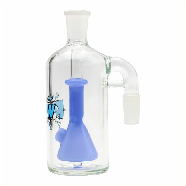 KAPOW 14MM  BEAKER PERC 90DEGREE ASH CATCHER CE119