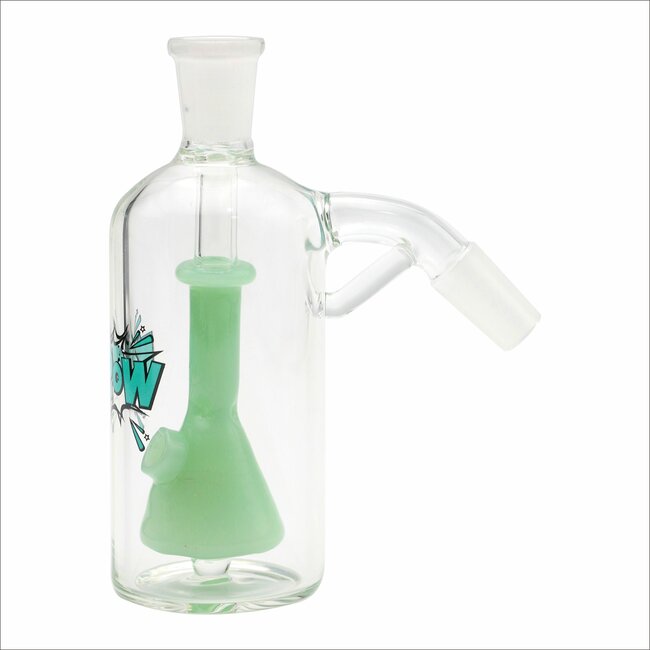 KAPOW 14MM BEAKER PERC 45 DEGREE ASH CATCHER CE119