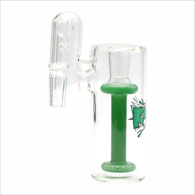 KAPOW 14MM 90 DEGREE  RECYCLER ASH CATCHER CE120