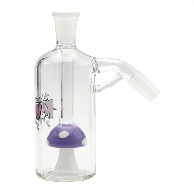 KAPOW 14MM  MUSHROOM  14MM 45 DEGREE ASH CATCHER CE121