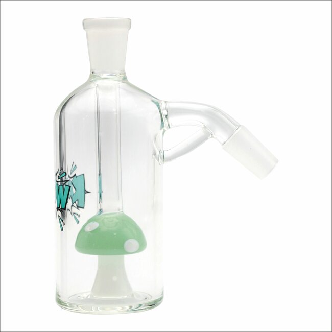 KAPOW 14MM  MUSHROOM  14MM 45 DEGREE ASH CATCHER CE121