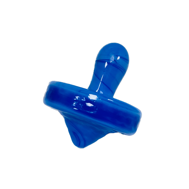 CRYSTAL GLASS GLASS SPINNER CARB CAP CB-18