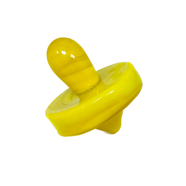 CRYSTAL GLASS GLASS SPINNER CARB CAP CB-18