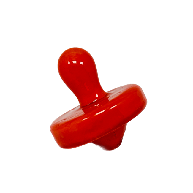 CRYSTAL GLASS GLASS SPINNER CARB CAP CB-18