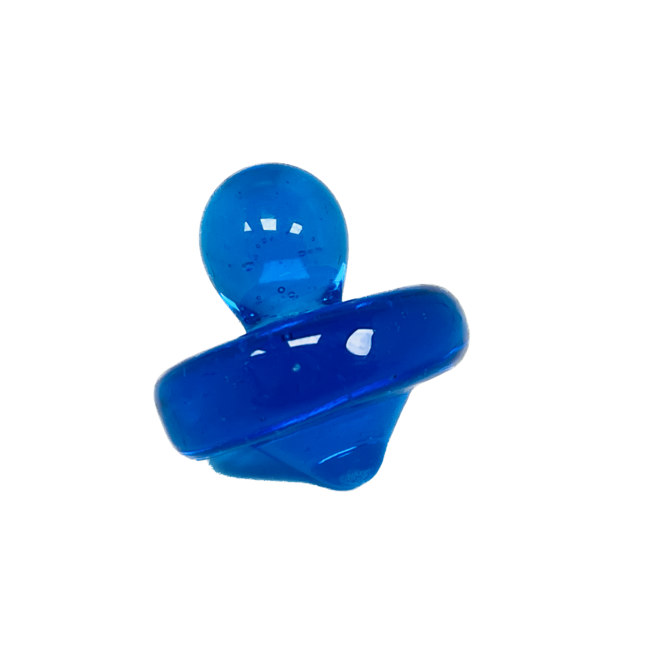 CRYSTAL GLASS GLASS SPINNER CARB CAP CB-18