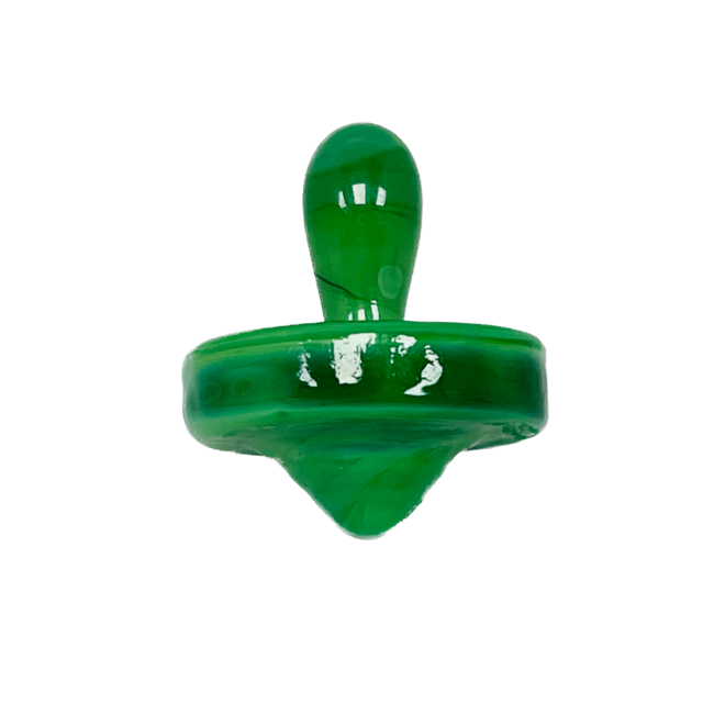 CRYSTAL GLASS GLASS SPINNER CARB CAP CB-18