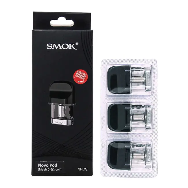 SMOK SMOK NOVO  REPLACMENT POD(3 PCS)