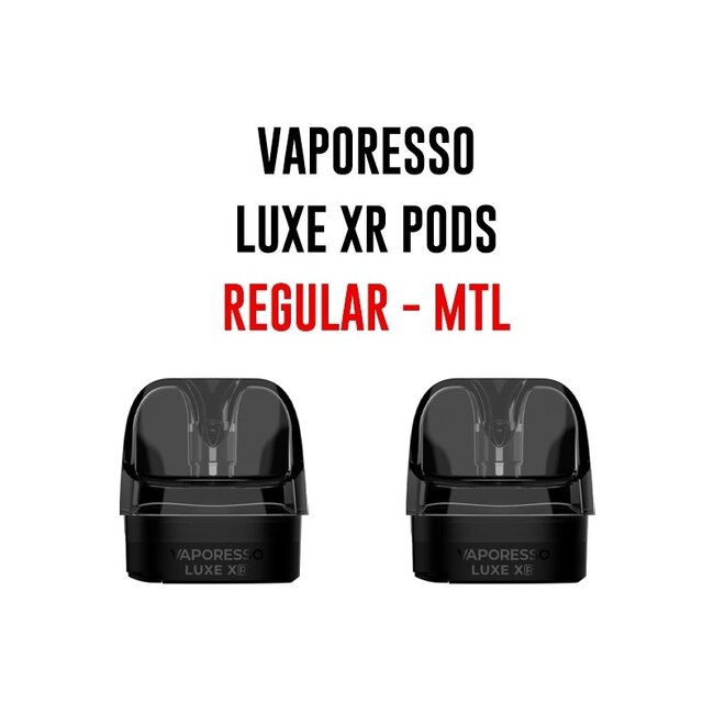VAPORESSO VAPORESSO LUXE XR EMPTY REPLACEMENT POD(2 PCS)