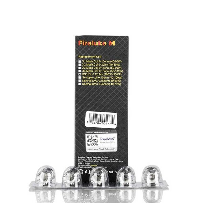 FREEMAX FREEMAX FIRELUKE M  REPLACEMENT COIL(5 PCS)