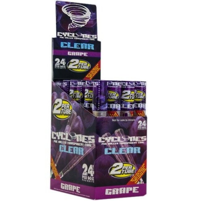 CYCLONCE CYCLONES CLEAR CONES(2 PACK)