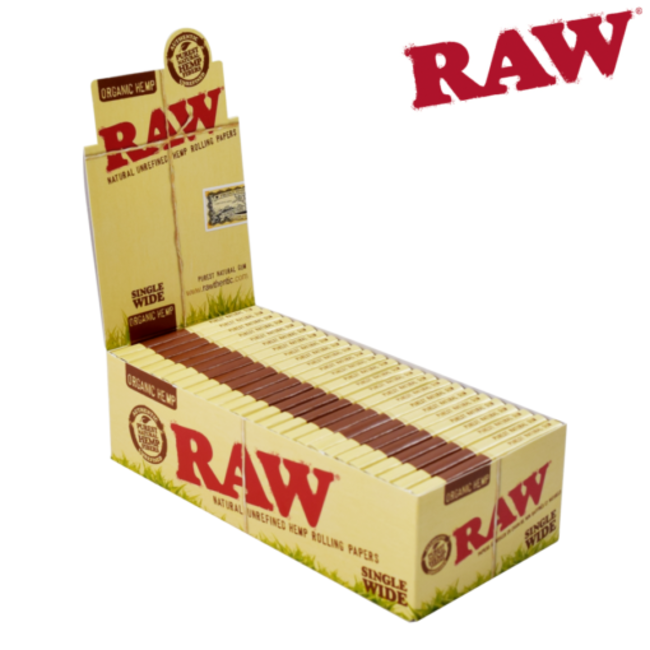 RAW RAW ORGANIC HEMP ROLLING PAPER