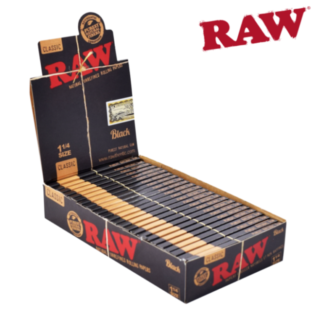 RAW RAW CLASSIC BLACK ROLLING PAPER