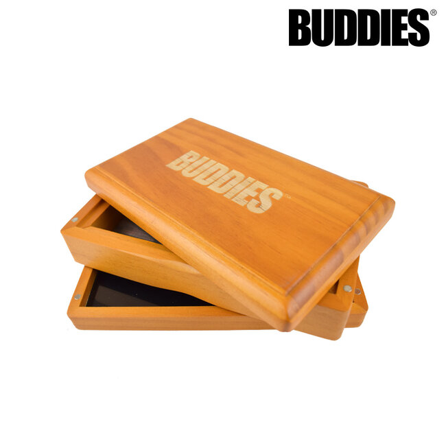 BUDDIES BUDDIES­­ SIFTER BOX – STAINED HARDWOOD
