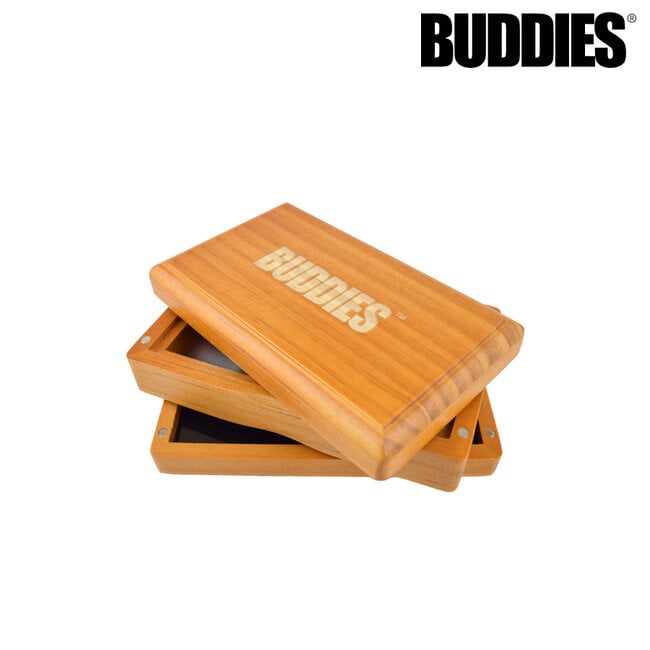 BUDDIES BUDDIES­­ SIFTER BOX – STAINED HARDWOOD