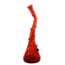 SOFT GLASS 16'' MELTED CONE TWIST WATER BONG MA-1609