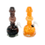 SOFT GLASS 8'' MINI ROUND BASE WATER BONG MA-0804