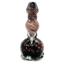 SOFT GLASS 8'' MINI ROUND BASE WATER BONG MA-0804
