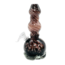 SOFT GLASS 8'' MINI ROUND BASE WATER BONG MA-0804