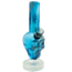CRYSTAL GLASS SKULL SMALL WATER BONG 8"(MA-0824)