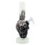 SOFT GLASS 8'' SMALL SKULL WATER BONG (MA-0824)